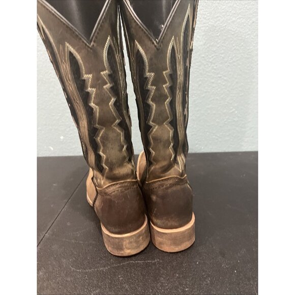 Justin Gypsy Womens Sz 8B Dark Walnut Jaycie Leather Cowboy Boots Western Rodeo - Picture 6 of 9